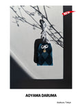 Aoyama Daruma Kofu Sashiko Charm 古布 刺子 一点物 御守り