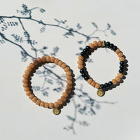 Aoyama Daruma persimmon dye bracelet 柿渋染めブレスレット