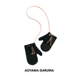 Aoyama Daruma Italian leather mitten bag slippers ミトンバッグ スリッパ